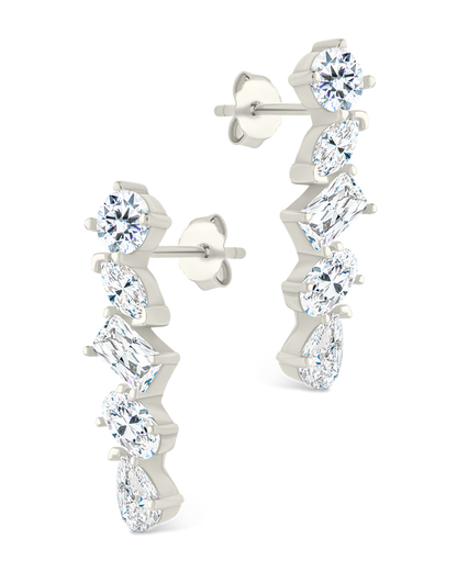 Sterling Silver Blythlyn CZ Studs