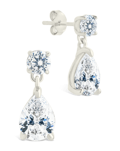 Sterling Silver Imogen CZ Studs Silver