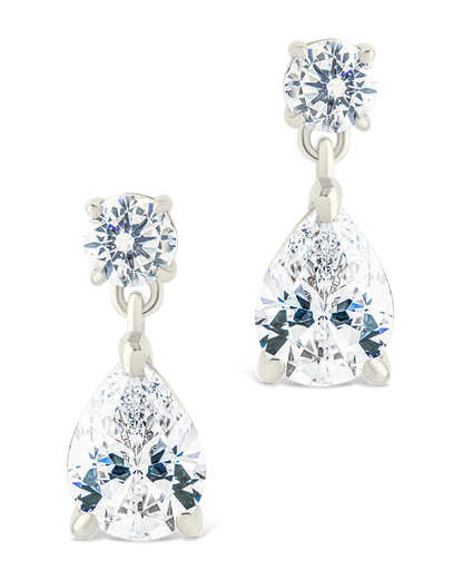 Sterling Silver Imogen CZ Studs