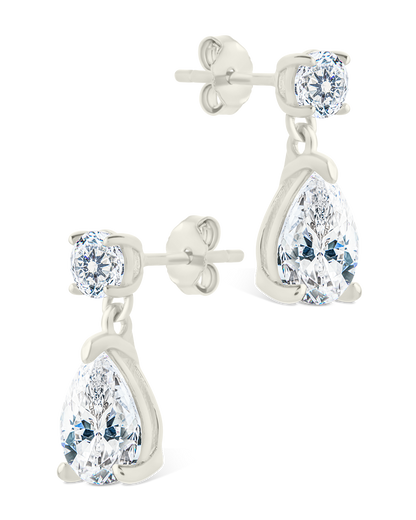 Sterling Silver Imogen CZ Studs