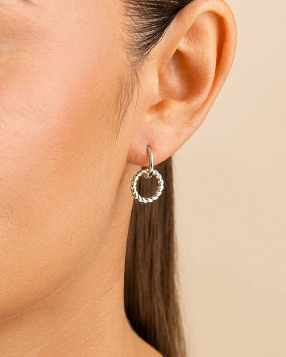 Hassie Delicate Twist Hoops