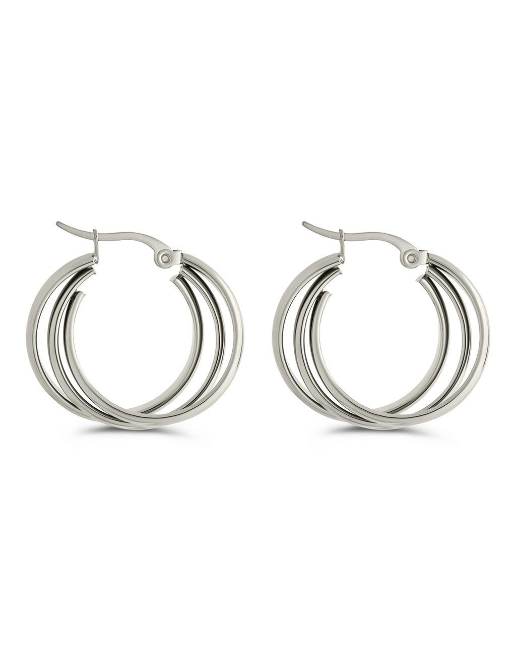 Triple Circle Lilibet Hoops