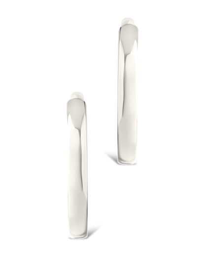 Sterling Silver Tinsley Micro Hoops