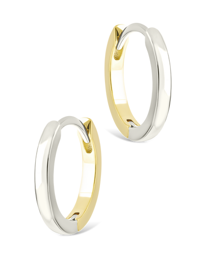 Sterling Silver Tinsley Micro Hoops