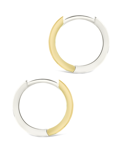 Sterling Silver Tinsley Micro Hoops