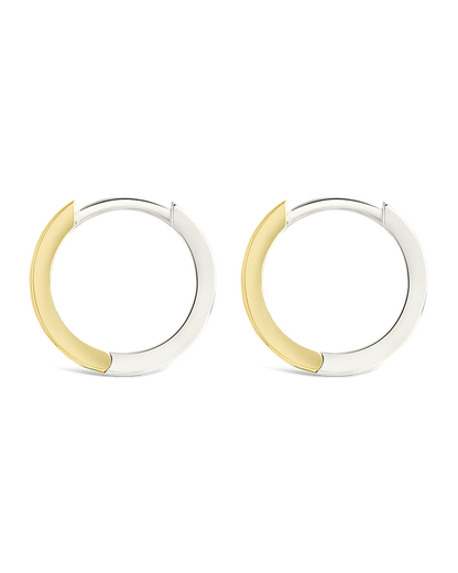 Sterling Silver Tinsley Micro Hoops