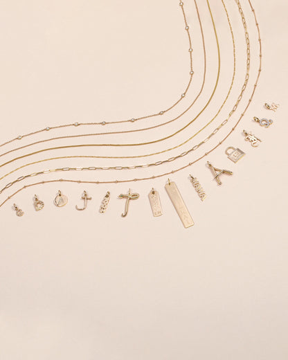 14k Gold Ball Chain Necklace