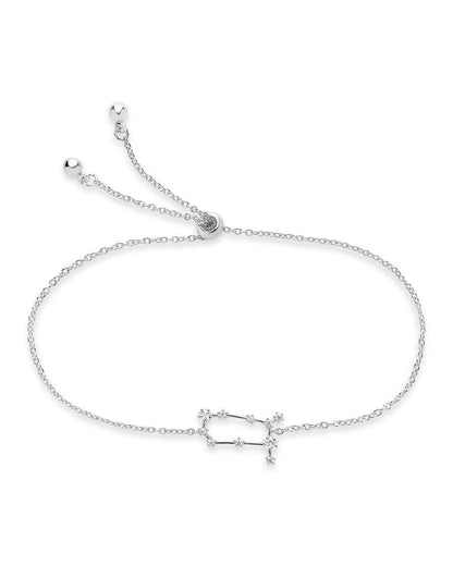'When Stars Align' Constellation Bracelet Silver Gemini (May 21 - Jun 20)
