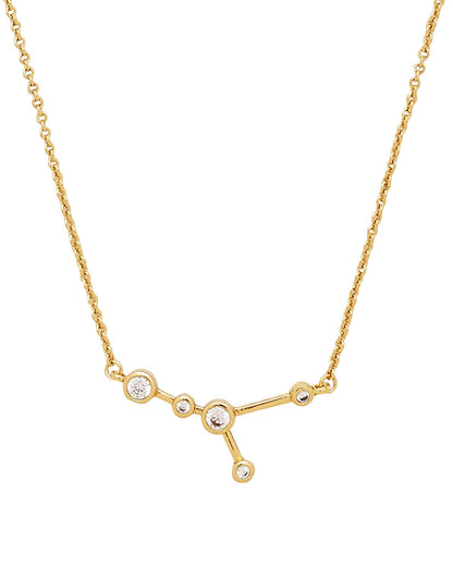 'When Stars Align' Constellation Necklace Gold Cancer (Jun 21 - Jul 22)