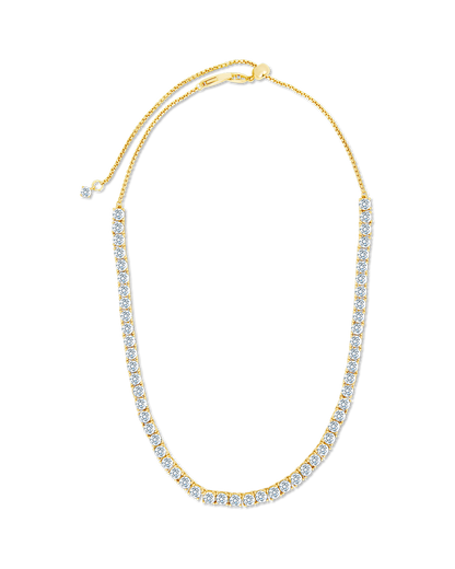 Jadon Adjustable CZ Tennis Necklace