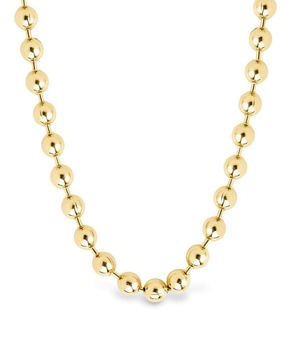 Destiny Beaded Necklace Gold