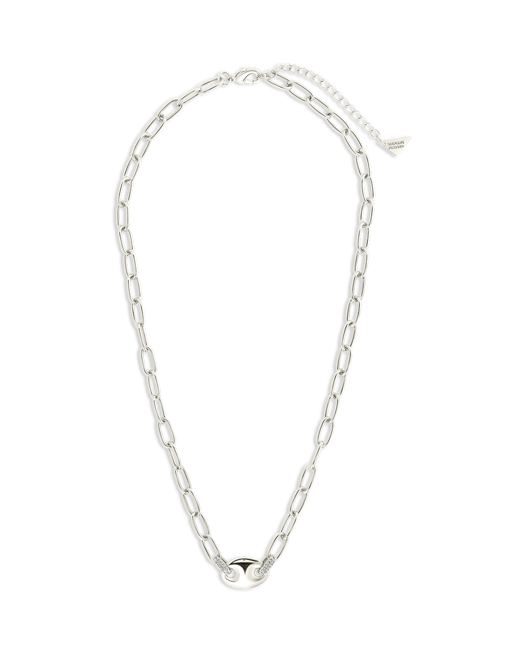 Bliss CZ Anchor Chain Necklace