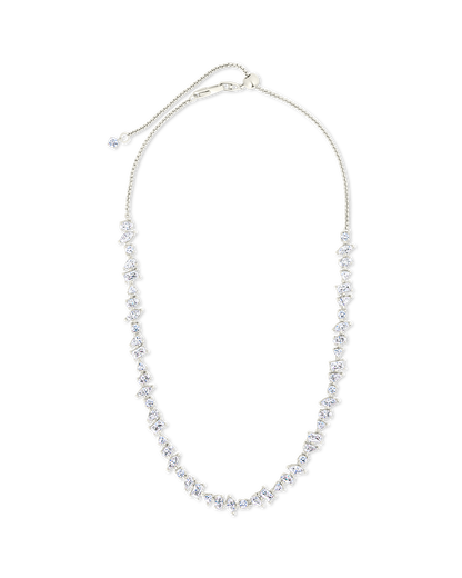 Ellery Adjustable CZ Tennis Necklace