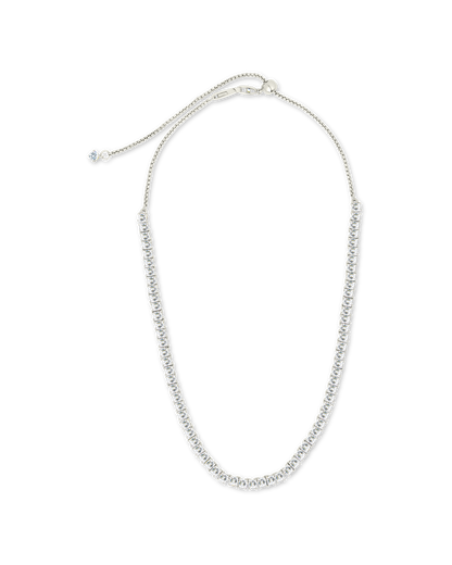 Brette Adjustable CZ Tennis Necklace