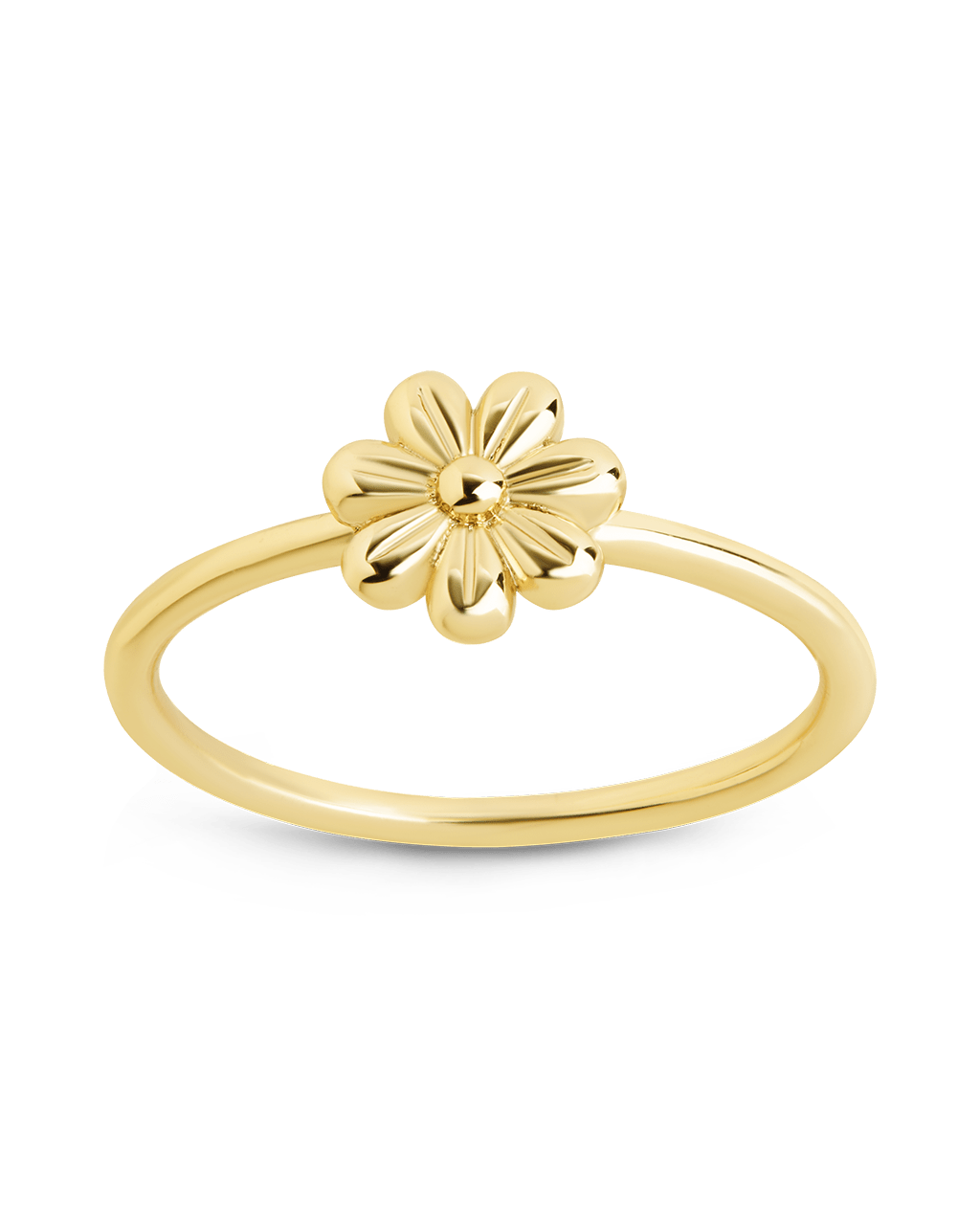 Halley Flower Ring Gold