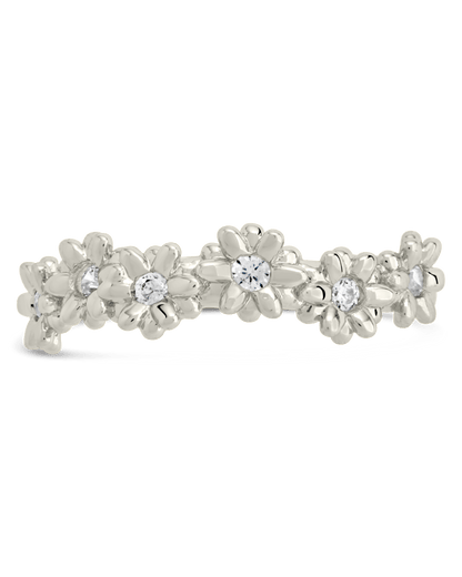 Flower CZ Irena Ring
