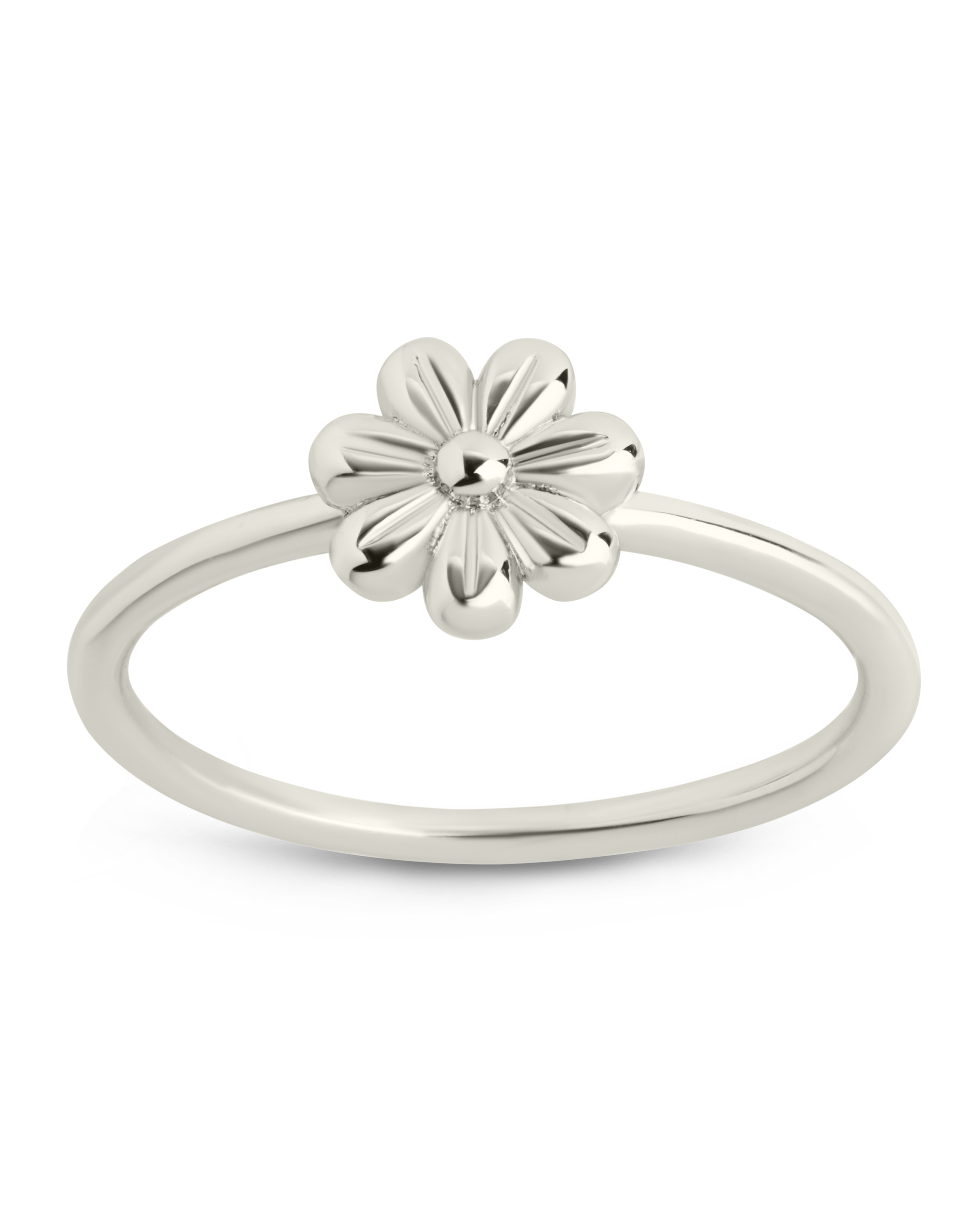 Halley Flower Ring Silver
