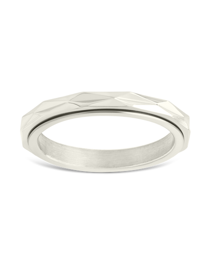 Textured Spinner Ring