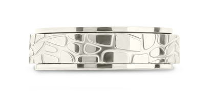 Textured Spinner Ring
