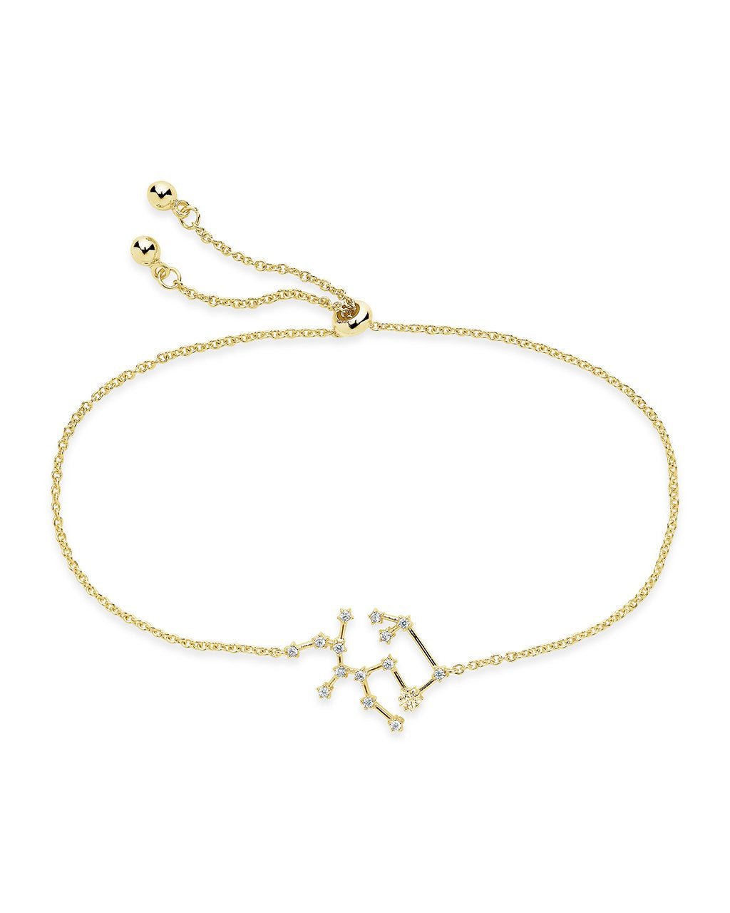 'When Stars Align' Constellation Bracelet Gold Sagittarius (Nov 22 - Dec 21)