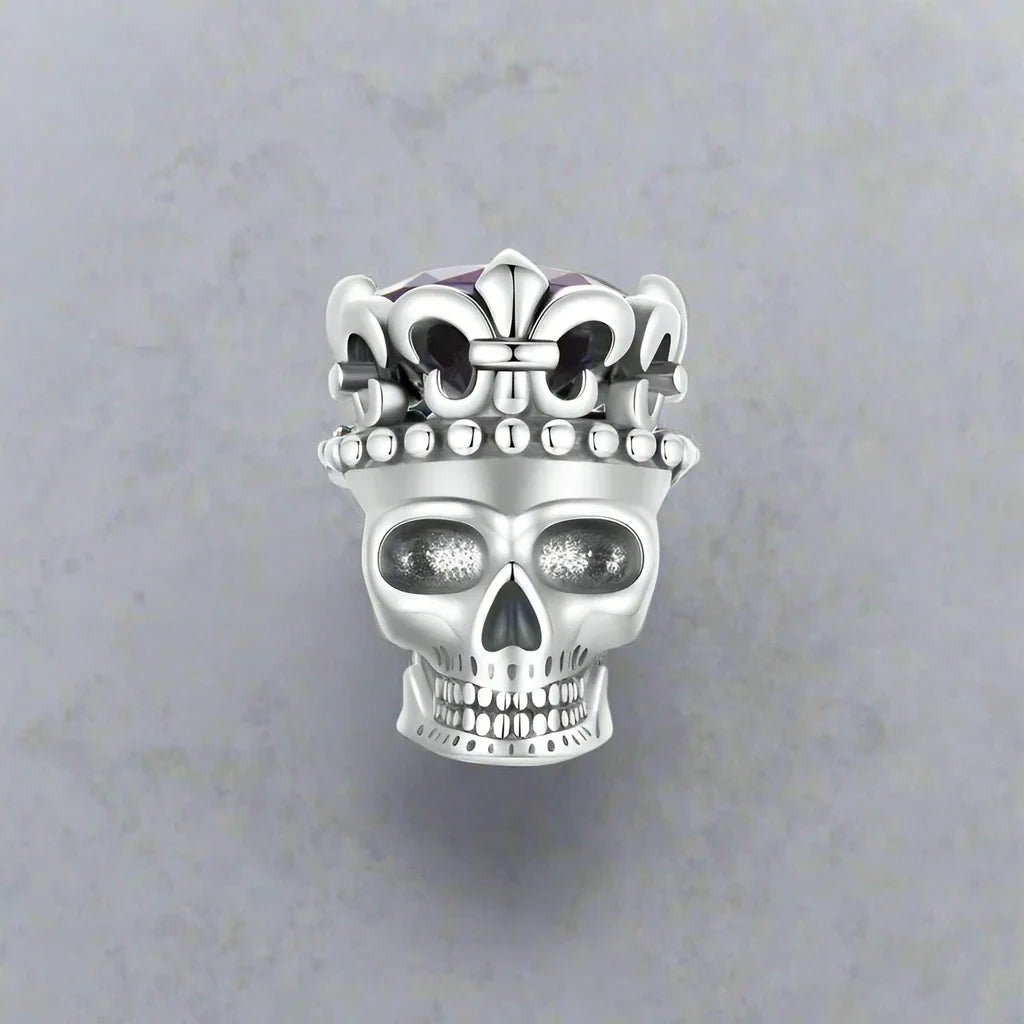 King Skull Gothic Charm
