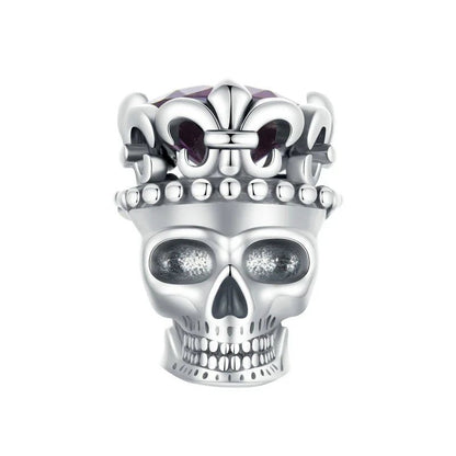 King Skull Gothic Charm