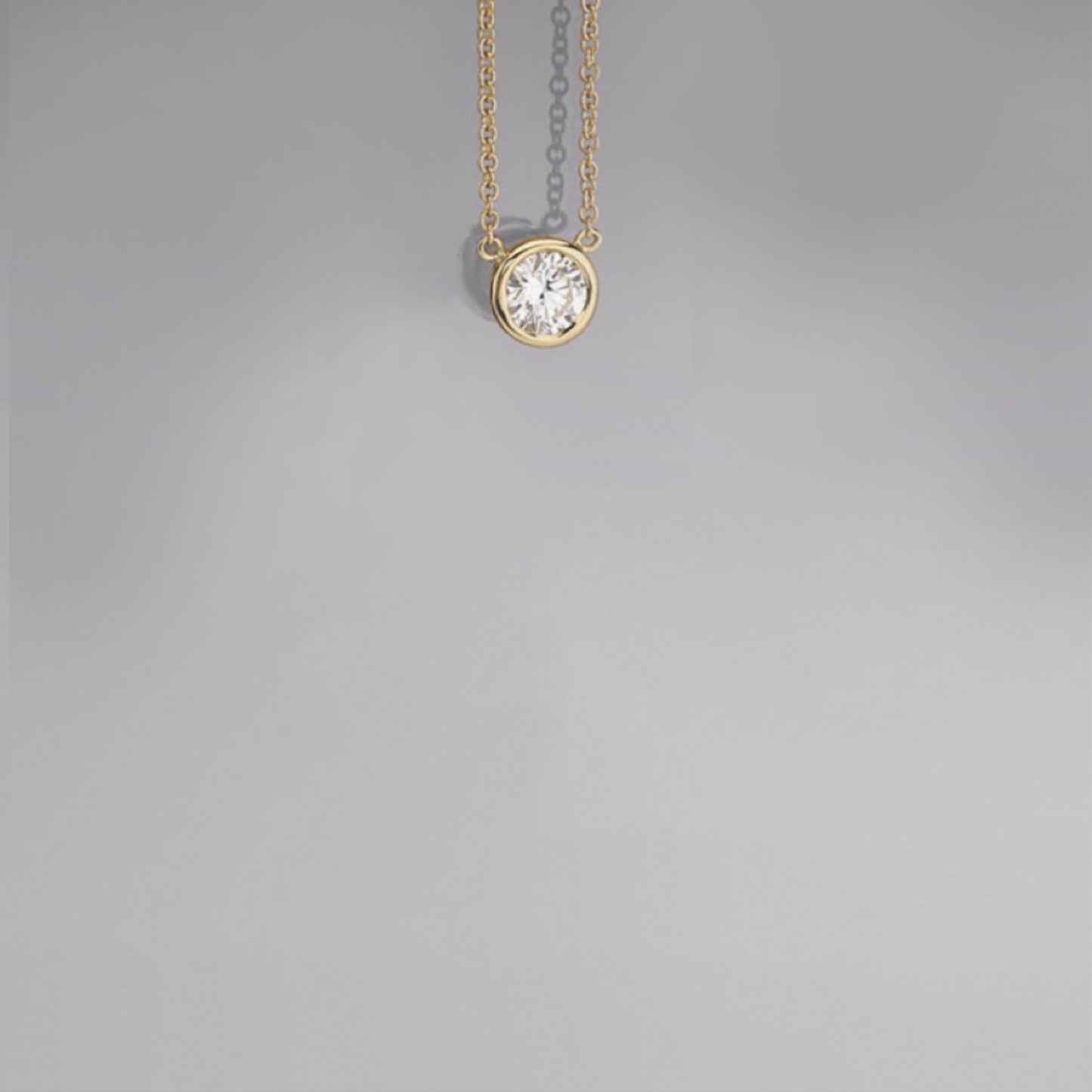 18K Gold-Plated Stainless Steel Pendant Necklace Style D One Size