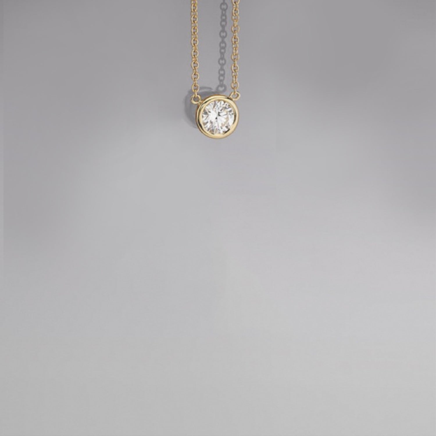 18K Gold-Plated Stainless Steel Pendant Necklace Style D One Size