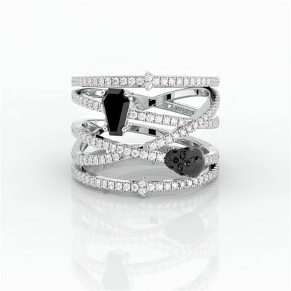 My Other Half- Limited Coffin Shape Diamond Rings