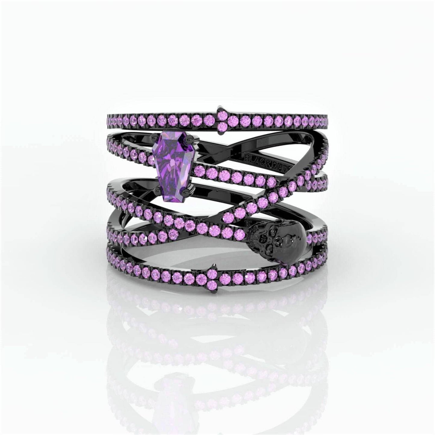 My Other Half- Limited Coffin Shape Diamond Rings