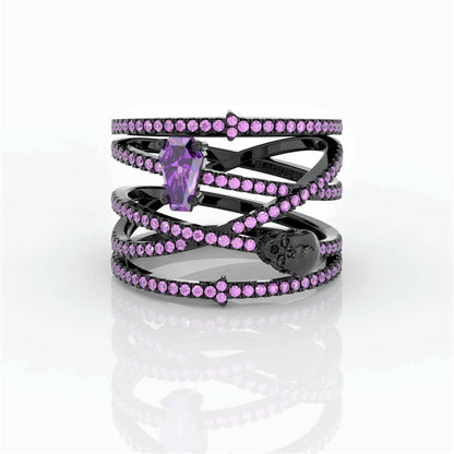 My Other Half- Limited Coffin Shape Diamond Rings